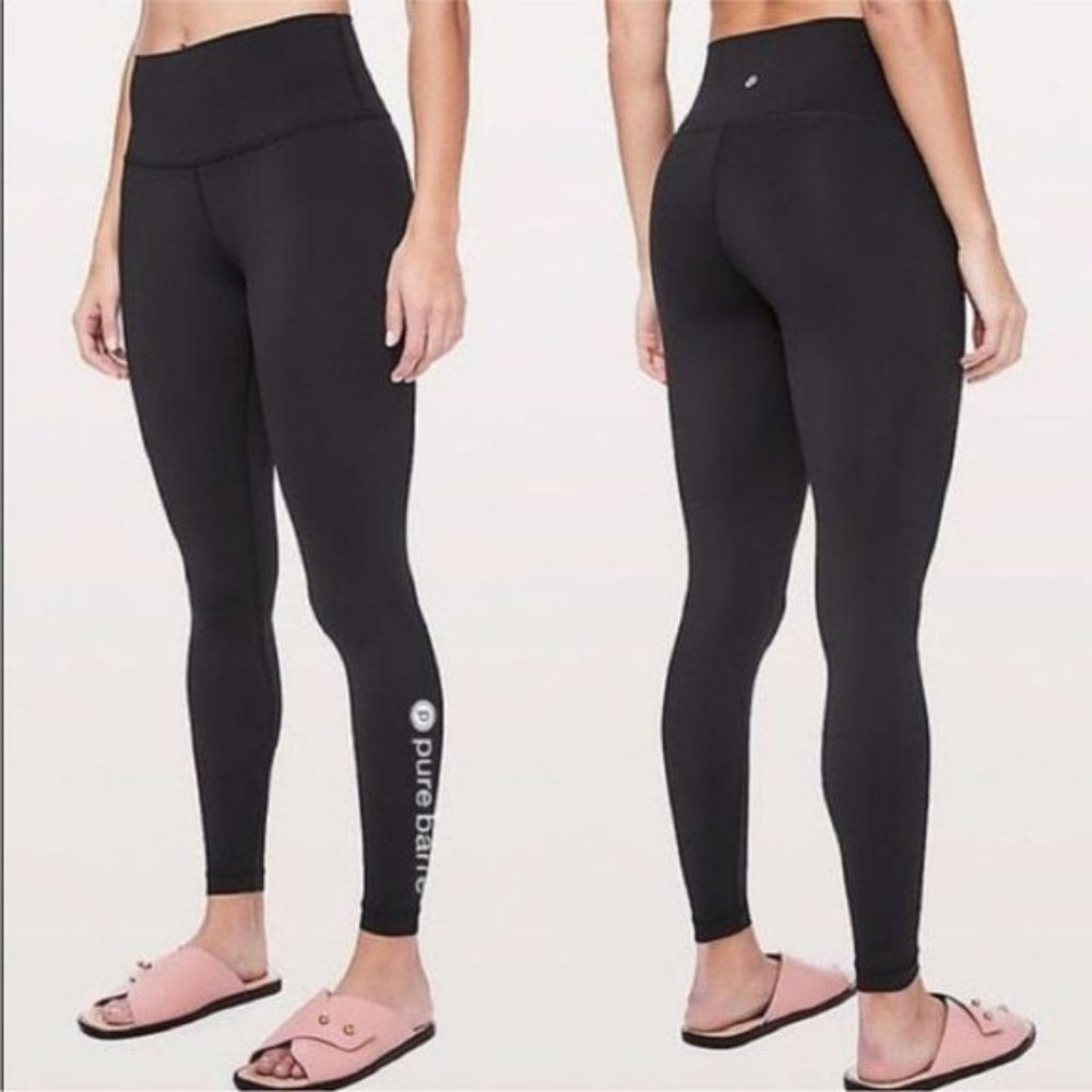 lululemon athletica Pure Black Leggings